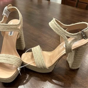 Steve Madden Sandal heels.